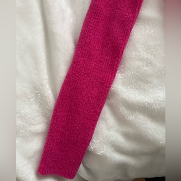 Zara Fuchsia Button-Up Cardigan - Picture 3 of 3